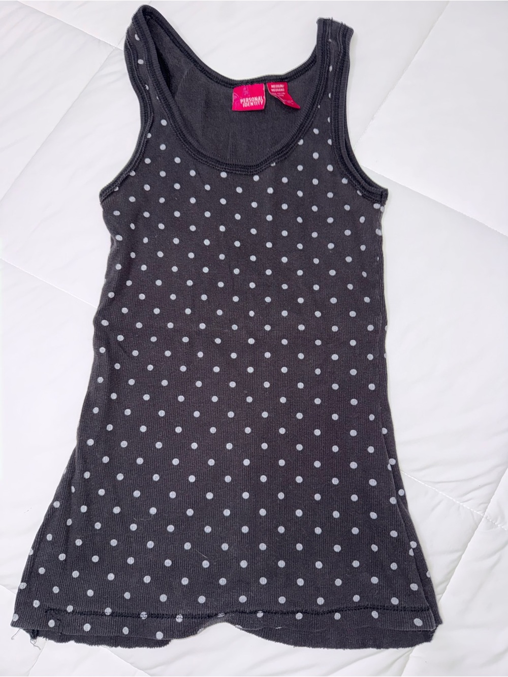 Woman’s Black Polka Dot Tank top lot